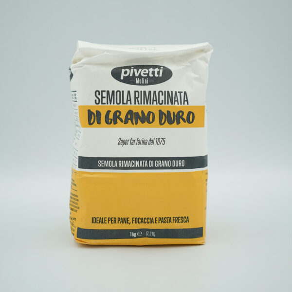 Semolina Rimacinata "Pivetti" / 1Kg Bag