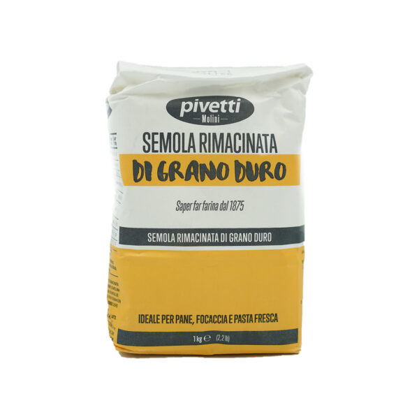 Semolina Rimacinata "Pivetti" / 1Kg Bag - Image 2